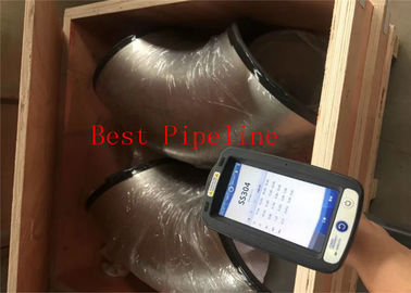 ASTM A234 WPB WPC Weldable Stainless Steel Pipe Fittings , Black Pipe Weld Fittings